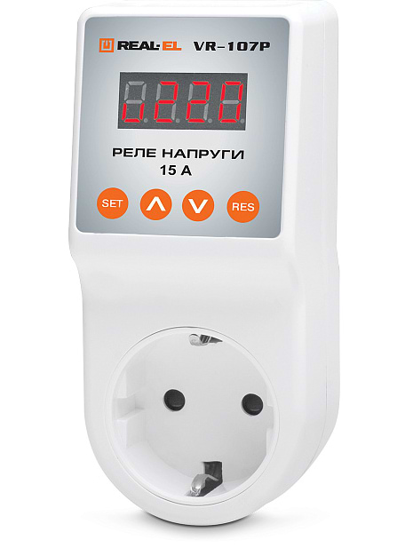 Автомат захисту від сплесків напруги REAL-EL VR-107P (EL122300008)