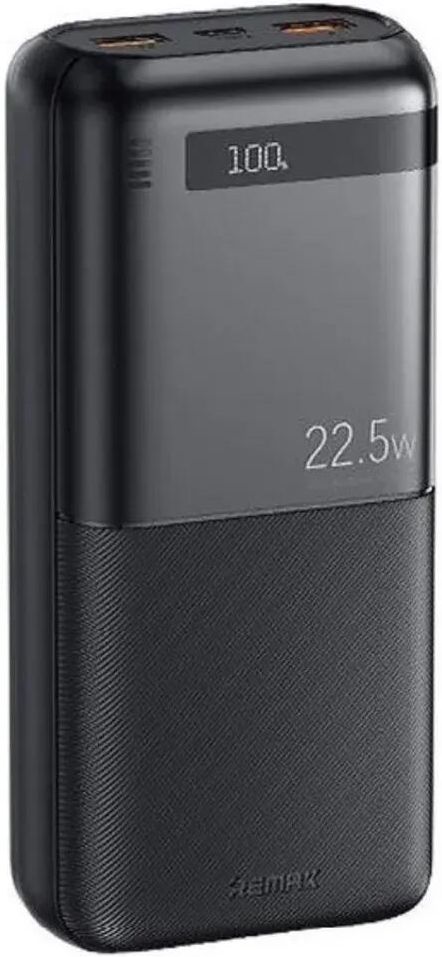 Батарея мобильная Remax 20W+22.5W 20000mAh RPP-72 Black (6954851212812)