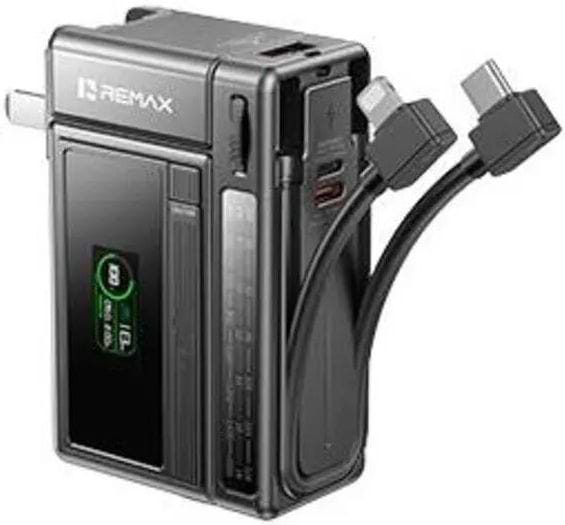 Батарея мобильная Remax QC22.5 Wall Plug Power Bank(Charger)10000mAh FP-100 Black (6954851265559)