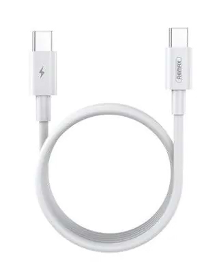 Кабель синхронізації даних Remax RC-183с USB Type-C-USB Type-C Marlik PD 100W 2m White (6954851205906)