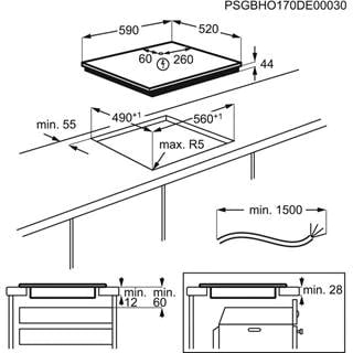 Фото - Варочная панель электрическая Electrolux EIV63440BW