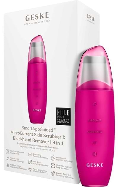 Купить Прибор для чистки лица GESKE MicroCurrent Skin Scrubber & Blackhead Remover 9 в 1 (GK000044MG01 - Фото 1 Прибор для чистки лица GESKE MicroCurrent Skin Scrubber & Blackhead Remover 9 в 1 (GK000044MG01 - Фото 1