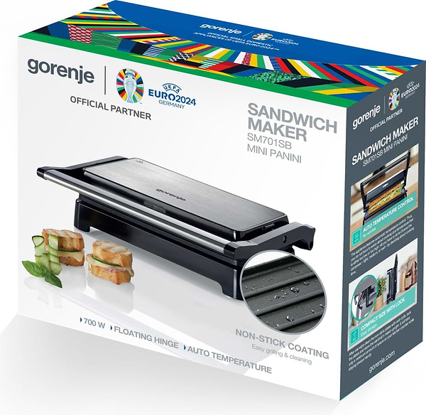 Фото - Гриль-барбекю електричний Gorenje SM701SB