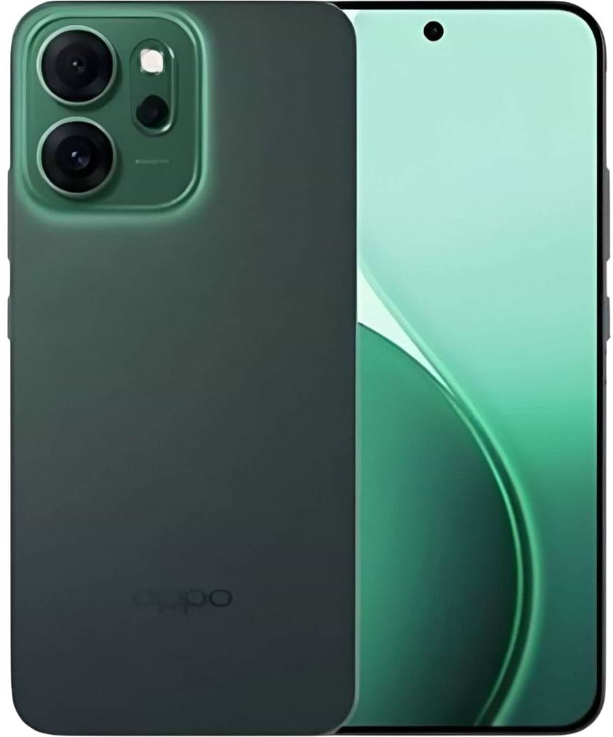 Смартфон OPPO Reno 14 F 5G 8/256Gb Luminous Green - Фото 1