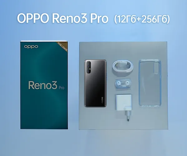 Фото - Смартфон OPPO Reno3 Pro 12/256Gb Moonlight Black