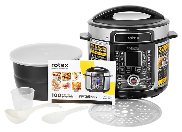 Фото - Мультиварка-скороварка Rotex REPC78-B Universal