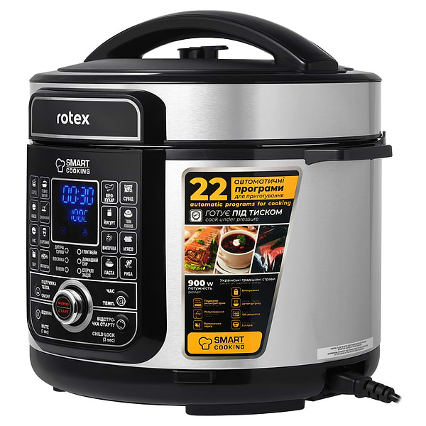 Фото - Мультиварка-скороварка Rotex REPC78-B Universal