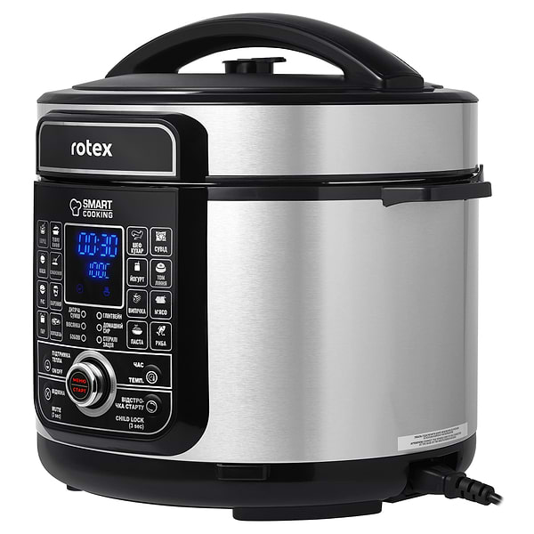 Фото - Мультиварка-скороварка Rotex REPC78-B Universal