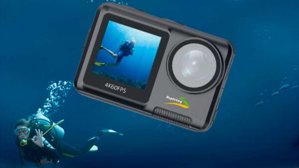 Фото - Уцінка - Екшн-камера Aspiring Repeat 4 ULTRA HD 4K DUAL SCREEN