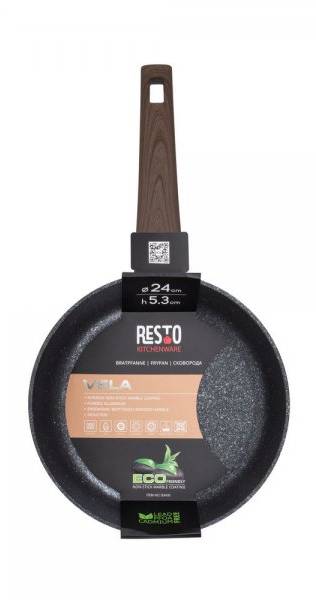 Фото - Сковорода универсальная RESTO VELA 24 см (93430)