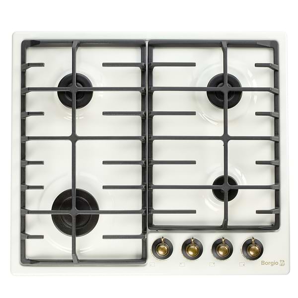 Фото - Варочная панель газовая Borgio 6940-17 FFD Ivory Rustic