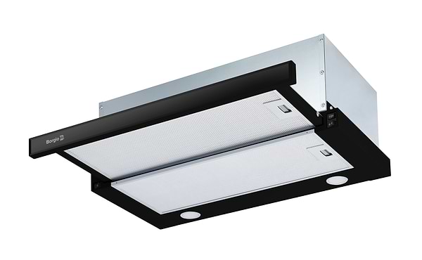 Фото - Витяжка вбудована Borgio TLF (TR) 60 Black Glass