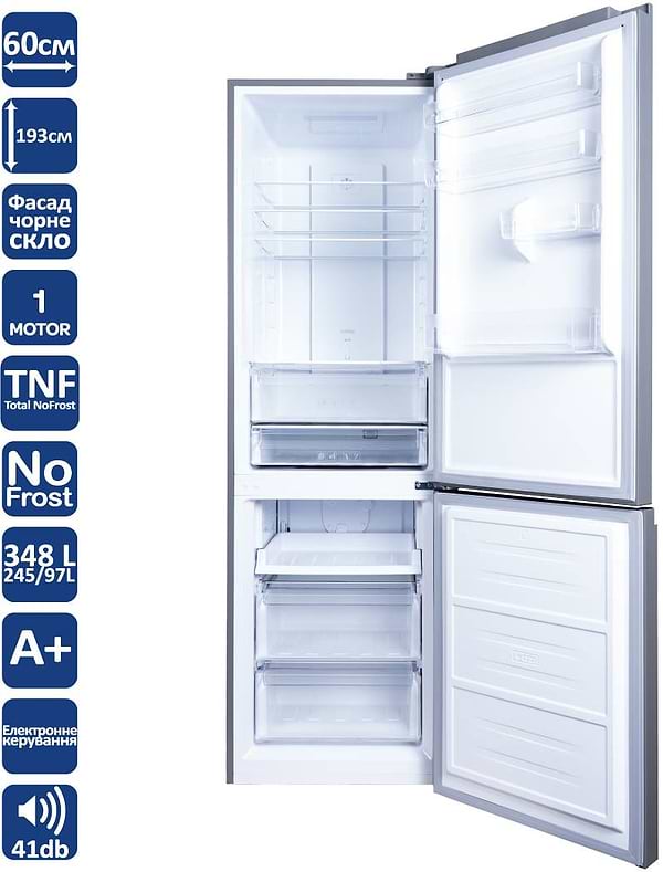 Фото - Холодильник Ventolux RF 194-348 TNF DG/BG