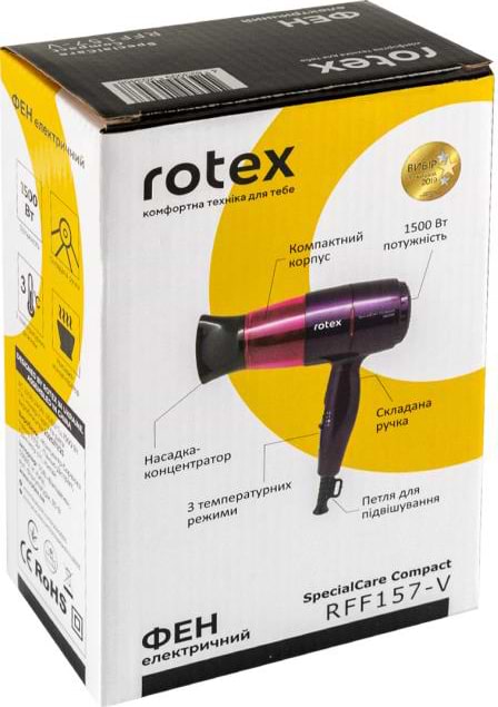 Фото - Фен Rotex RFF157-V SpecialCare Compact