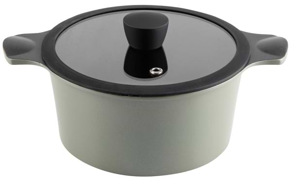 Кастрюля Ringel Zitrone Olive 24x12 см (RG-2108-24/1/OL) - Фото 1