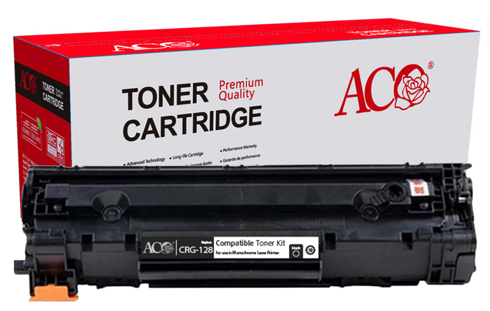 Картридж для лазерных принтеров/МФУ ACO для Canon MF4550/4570/4580/MF4410/ 430/4450/4730/4750 Black аналог 3500B002 Canon 728 (ACO-CRG-728)