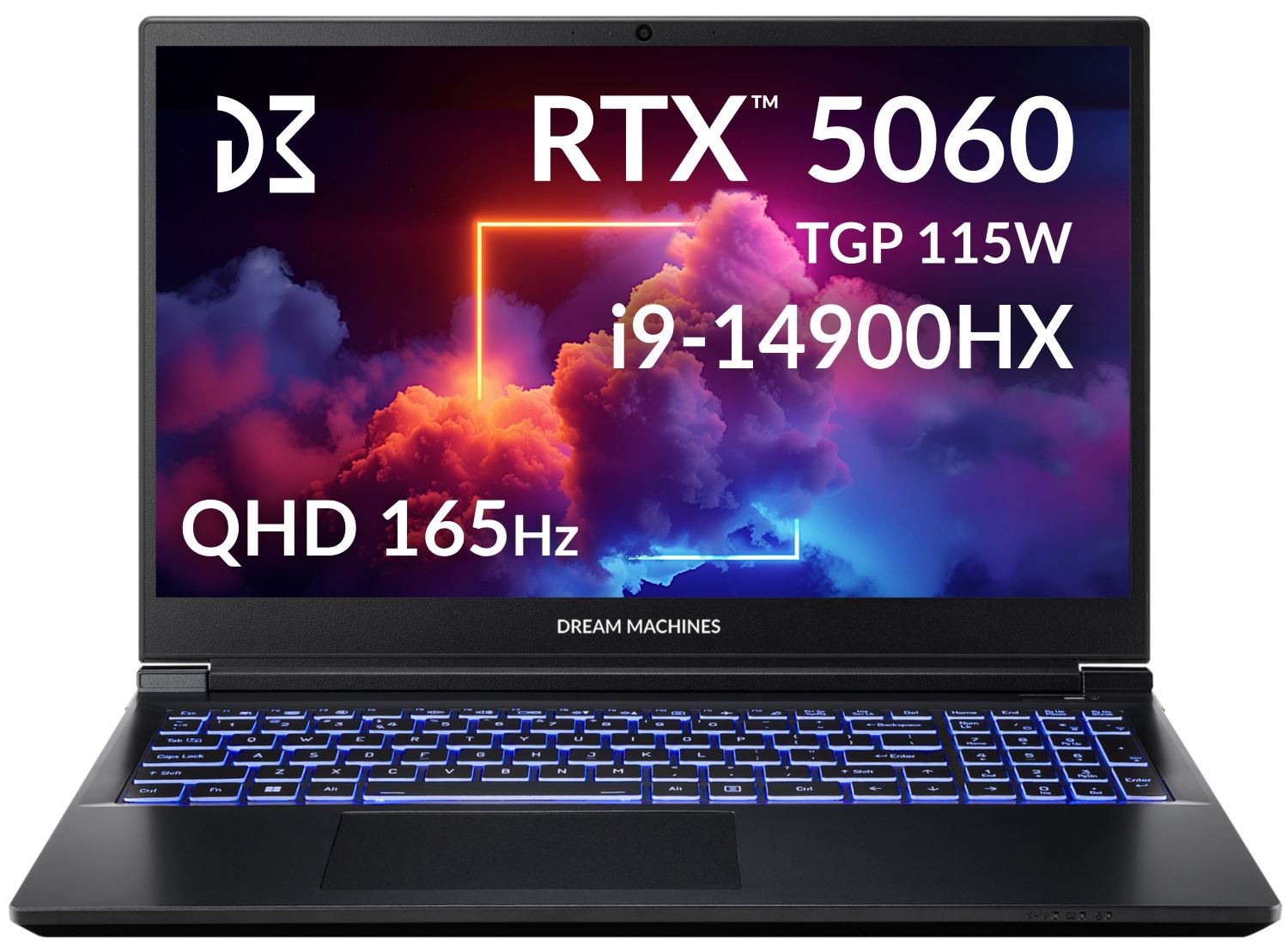 Ноутбук игровой Dream Machines RG5060-15 (RG5060-15UA29) Black - Фото 1