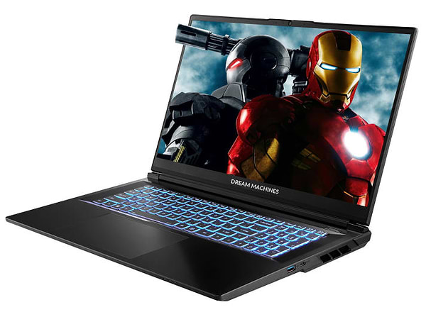 Фото - Ноутбук ігровий Dream Machines RG5060-17 (RG5060-17UA22) Black