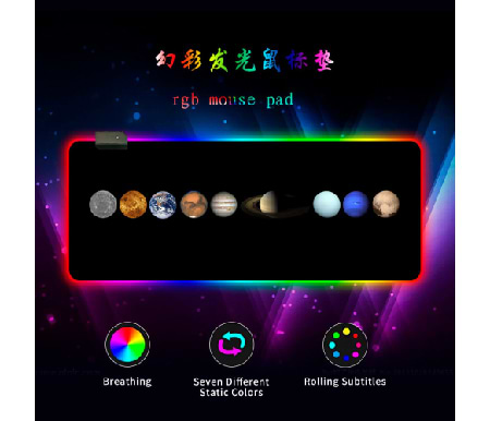 Фото - Коврик для мыши игровой Voltronic Planets marbles (RGB383D)