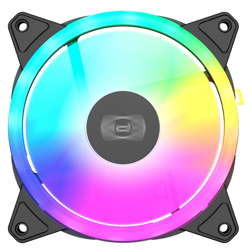 Корпусный вентилятор PCCooler F3 T120 ARGB BK