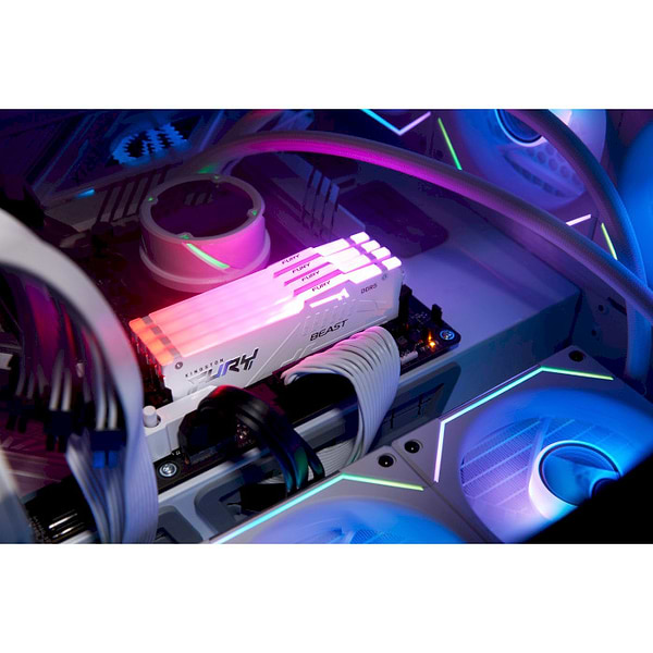 Фото - Память DDR Kingston Fury Beast RGB DDR5-5200 64GB (2x32GB) CL40-40-40 1.25V XMP (KF552C40BWAK2-64)