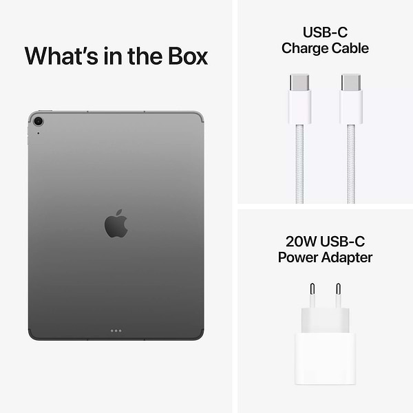 Фото - Планшет Apple iPad Air 13'' (M3) Cellular 128GB (MCJ14) Space Gray
