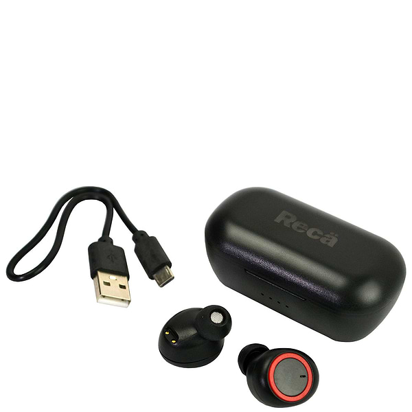 Фото - Навушники вкладиші бездротові TWS Reca RGG-1024-B Black