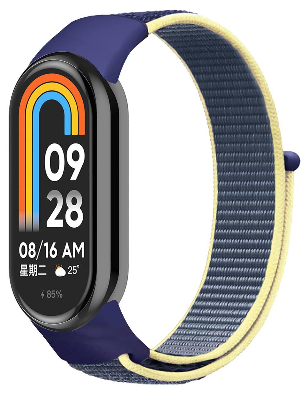 Ремінець для фітнес-браслету ArmorStandart for Xiaomi Smart Band 9/8 Blue / Green (ARM74010) - Фото 1