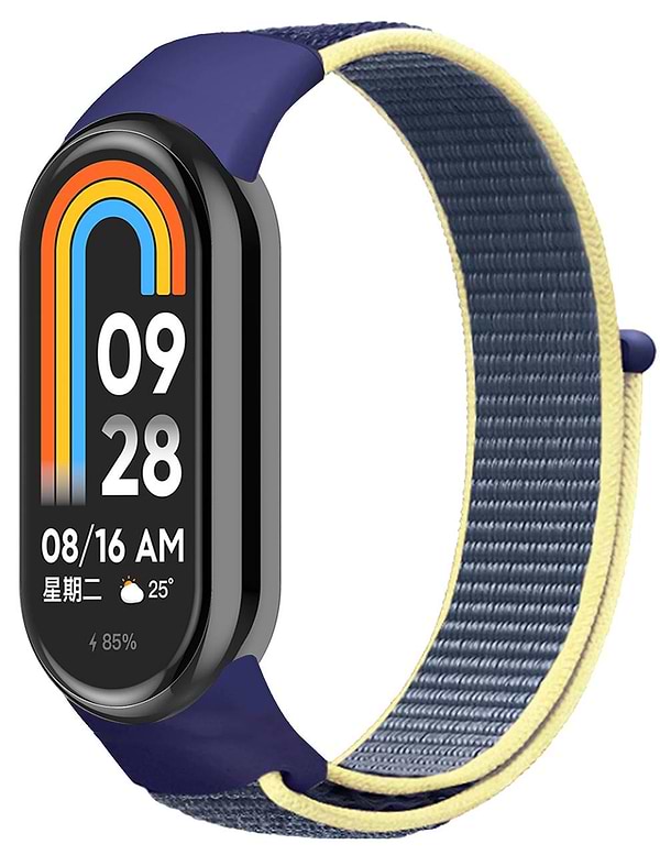 Фото - Ремешок для фитнес-браслета ArmorStandart for Xiaomi Smart Band 9/8 Blue / Green (ARM74010)