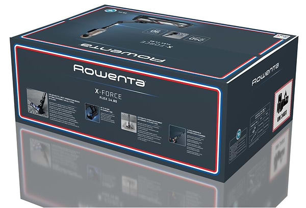 Фото - Пылесос ручной для дома Rowenta RH9BC1WO X-Force Flex 14.80 Auto Aqua Animal