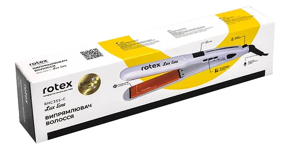 Фото - Вирівнювач волосся Rotex RHC355-C Lux Line