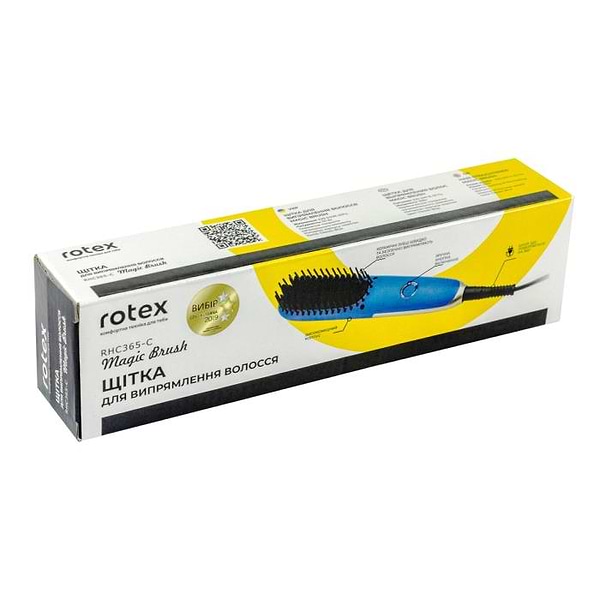 Фото - Вирівнювач волосся Rotex RHC365-C Magic Brush