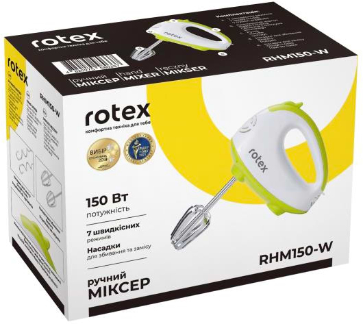 Фото - Миксер Rotex RHM150-W