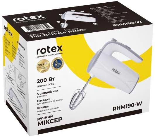 Фото - Міксер Rotex RHM190-W