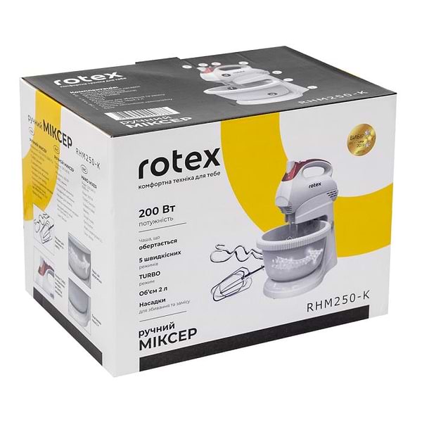 Фото - Міксер з чашею Rotex RHM250-K