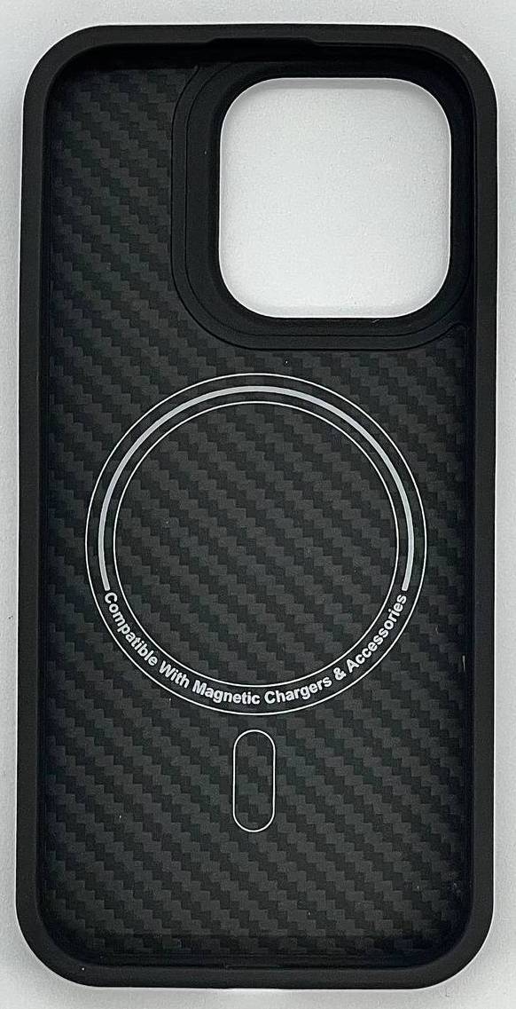 Фото - Чохол для смартфону ILera Carbon Series Full Protection iPhone 15 Plus (iLCS10Bl15PL)