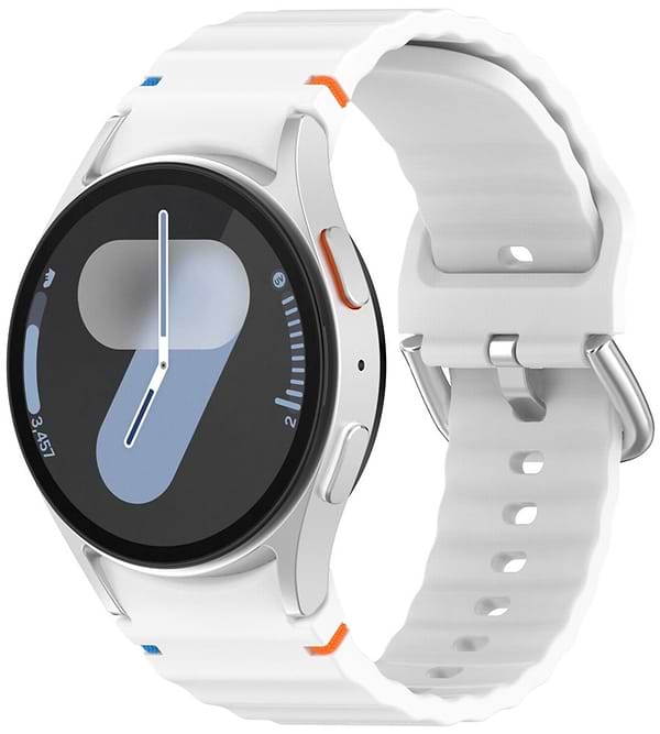 Фото - Ремешок для смарт-часов BeCover Ribbed Tape (20mm) for Samsung Galaxy Watch 7 (40/44mm) / 7 FE / 6 / 6 Classic / 5 / 5 Pro / 4 / 4 Classic / Watch 3 (41mm) White (712050)