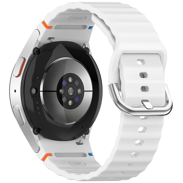 Фото - Ремешок для смарт-часов BeCover Ribbed Tape (20mm) for Samsung Galaxy Watch 7 (40/44mm) / 7 FE / 6 / 6 Classic / 5 / 5 Pro / 4 / 4 Classic / Watch 3 (41mm) White (712050)