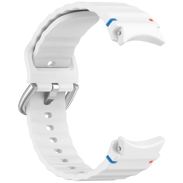 Фото - Ремешок для смарт-часов BeCover Ribbed Tape (20mm) for Samsung Galaxy Watch 7 (40/44mm) / 7 FE / 6 / 6 Classic / 5 / 5 Pro / 4 / 4 Classic / Watch 3 (41mm) White (712050)