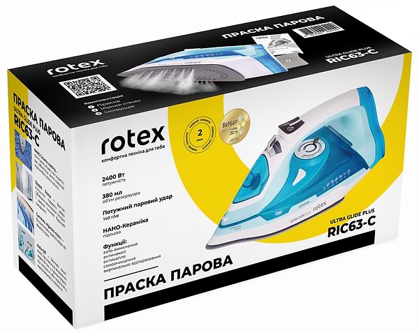 Фото - Утюг Rotex RIC63-C Ultra Glide Plus