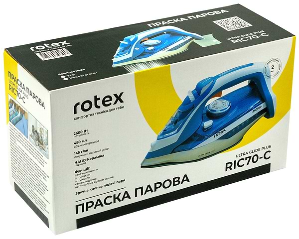 Фото - Утюг Rotex RIC70-C Ultra Glide Plus