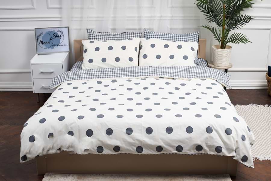 Комплект постільної білизни Moon&Star 160х220 наволочки 2х50х70 Riccarda Ranforce Elite (MS-820000196)