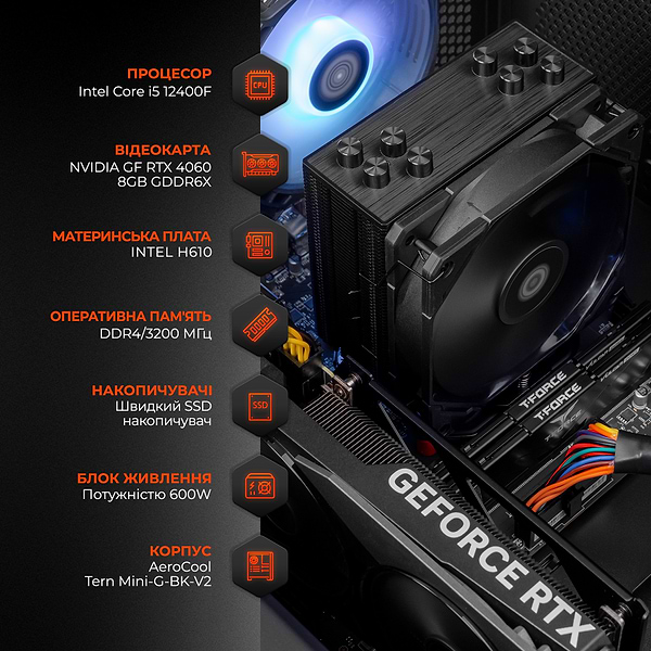 Фото - Системний блок Expert PC Ultimate (I12400F.32.S1.4060.A6262)