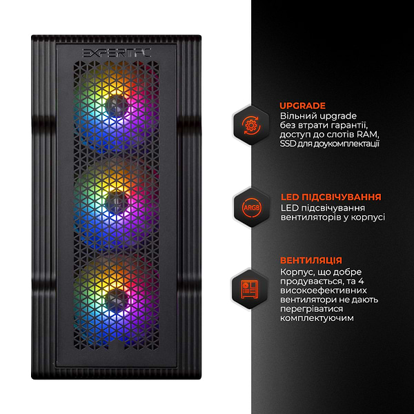 Фото - Системный блок Expert PC Storm (I124F16S537G7418)