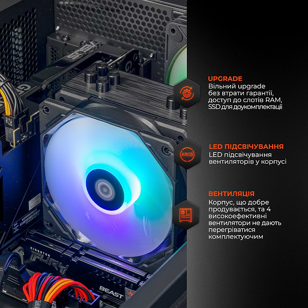 Фото - Системний блок Expert PC Ultimate (A5600.32.S1.4060T.A6303)