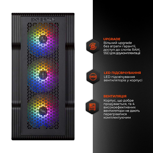 Фото - Системний блок Expert PC Storm (I124F16H1S235G7387)