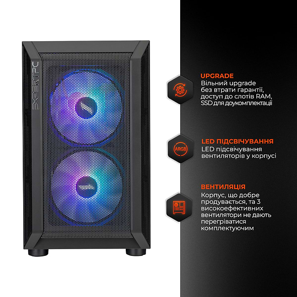 Фото - Системный блок Expert PC Gemini (I144F.64.S20.47S.G12181)