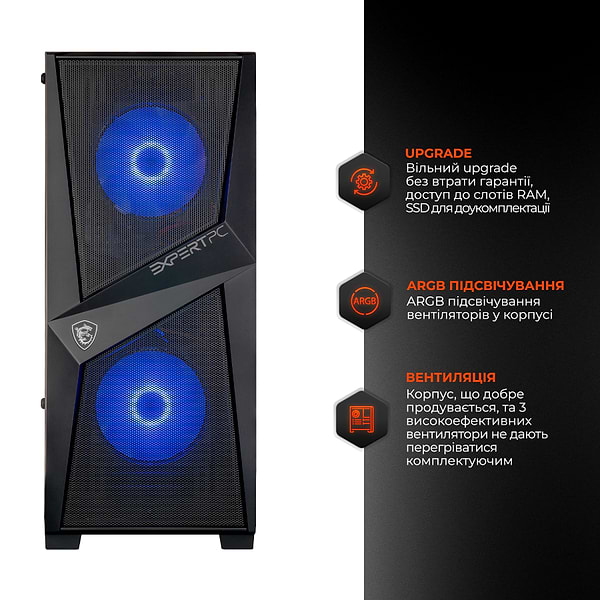 Фото - Системний блок Expert PC Ultimate (A3500X.8.S2.1650.A2444)