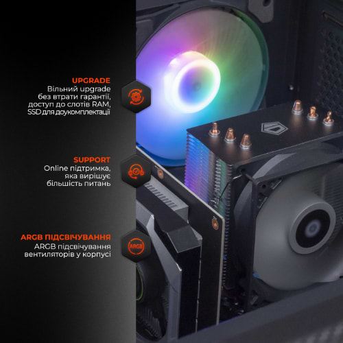 Фото - Системний блок Expert PC Ultimate (I11400F.16.H1S2.1650.A3836)