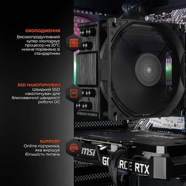 Фото - Уцінка - Системний блок Expert PC Ultimate (A5500.16.S10.3060.A6250)